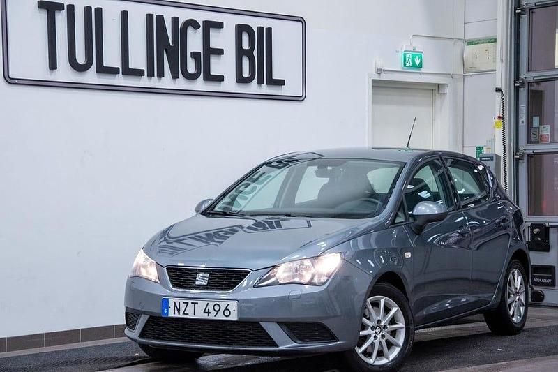 Begagnad Seat Ibiza Style 110 HK (80 kW) 2016 Mörkgrå Halvkombi