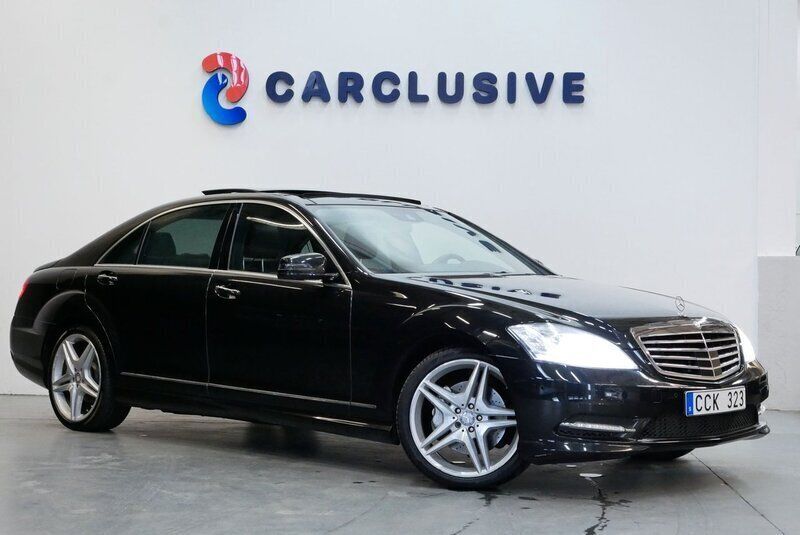 Svart Begagnad 2013 Mercedes S350L AMG Sedan | 299 900 kr - Bild 1/4