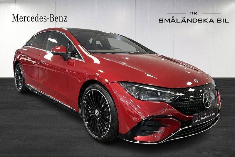 Ny Mercedes EQE350 Edition 215 kW (293 HK) 2025 Röd Sedan
