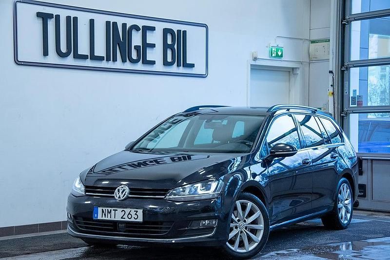 Begagnad VW Golf VII GT 140 HK (102 kW) 2014 Svart Kombi