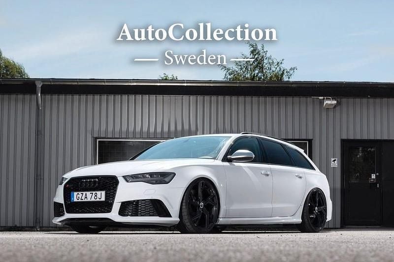 Vit Begagnad 2016 Audi RS6 Kombi | 629 900 kr (Superpris) - Bild 1/4