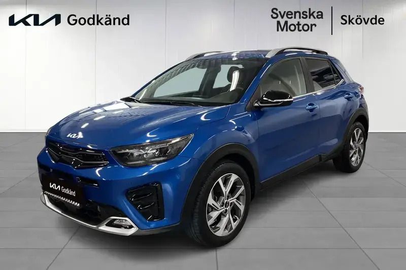 Blå Begagnad 2024 Kia Stonic GT-Line SUV | 274 200 kr (Lite dyr) - Bild 1/4