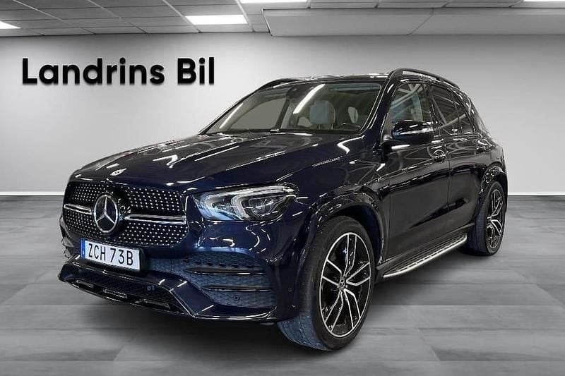 Blå Begagnad 2021 Mercedes GLE350 SUV | 669 000 kr (Dyr) - Bild 1/4
