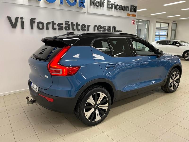 Begagnad Volvo XC40 299 kW (407 HK) 2023 Blå SUV