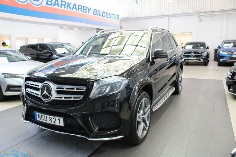 Svart Begagnad 2016 Mercedes GLS350 AMG SUV | 469 900 kr (Bra pris) - Bild 1/4