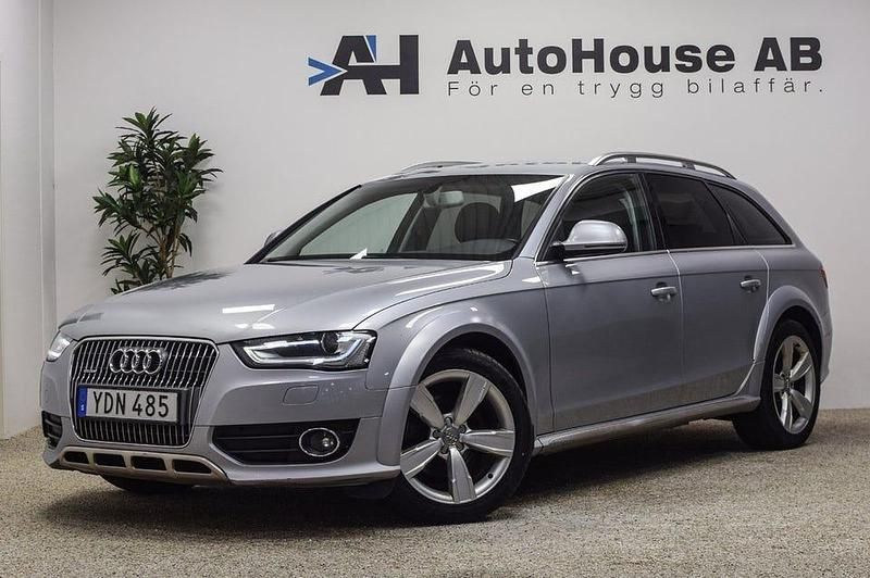 Silver Begagnad 2016 Audi A4 Allroad Kombi | 134 000 kr (Marknadspris) - Bild 1/4