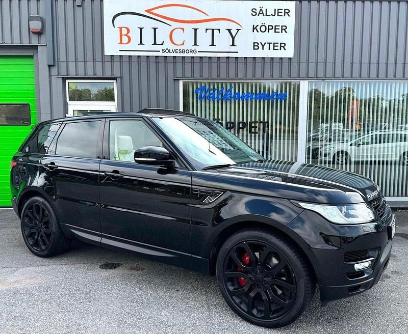 Svart Begagnad 2015 Land Rover Range Rover Sport SUV | 349 900 kr (Lite dyr) - Bild 1/4