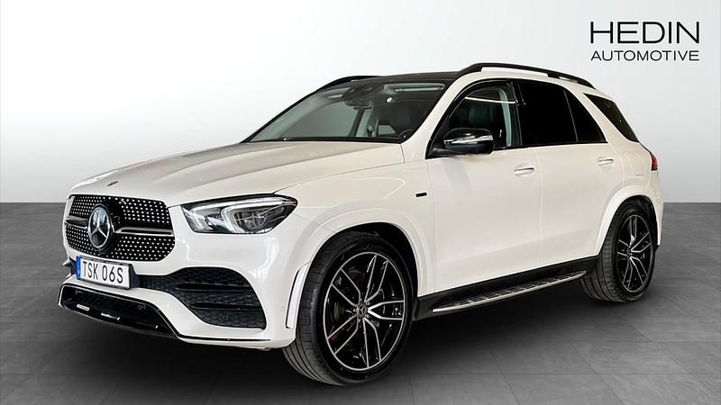 Vit (white) Begagnad 2021 Mercedes GLE350 Kombi | 589 900 kr - Bild 1/4