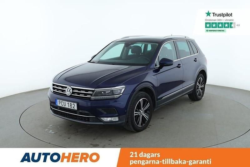 Blå Begagnad 2017 VW Tiguan SUV | 189 000 kr (Bra pris) - Bild 1/4