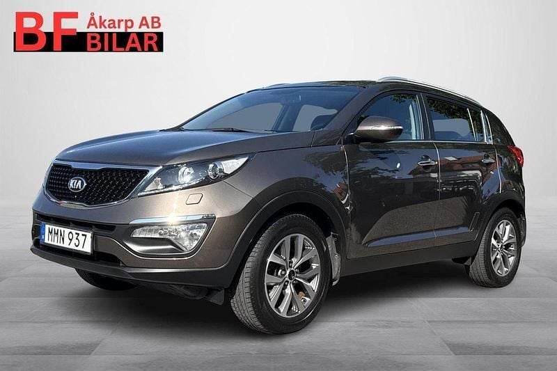 Grön Begagnad 2014 Kia Sportage Comfort SUV | 104 500 kr (Marknadspris) - Bild 1/4