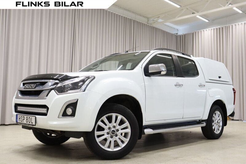 Vit Begagnad 2019 Isuzu D-Max Pickup | 419 900 kr (Dyr) - Bild 1/4
