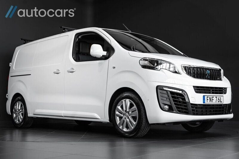 Vit Begagnad 2021 Peugeot e-Expert Van | 262 500 kr - Bild 1/4