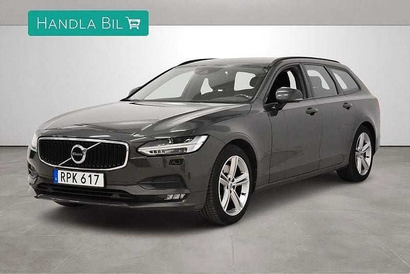 Mörkgrå Begagnad 2018 Volvo V90 Kombi | 224 900 kr (Bra pris) - Bild 1/4