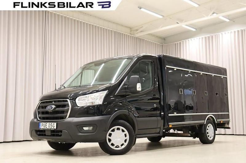 Svart Begagnad 2022 Ford Transit Van | 154 900 kr - Bild 1/4
