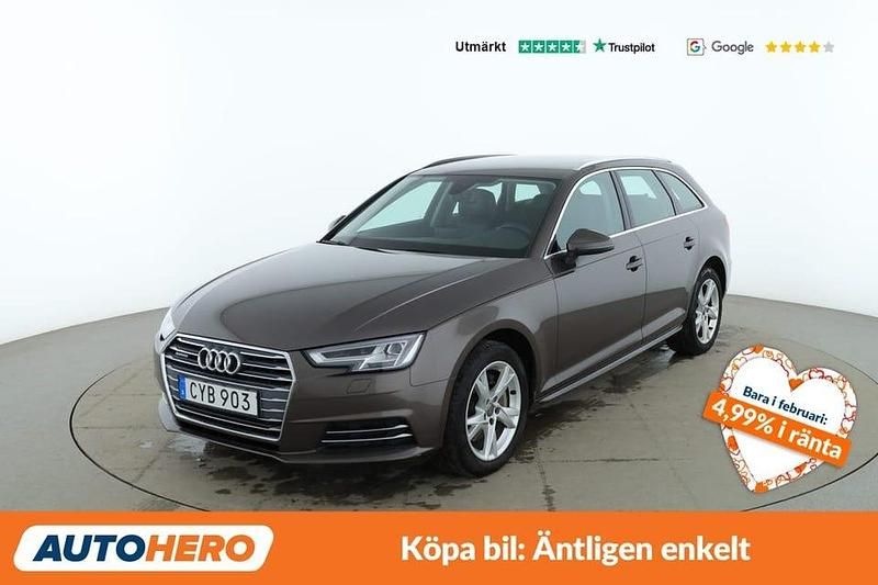 Brun Begagnad 2016 Audi A4 Kombi | 184 000 kr (Marknadspris) - Bild 1/4