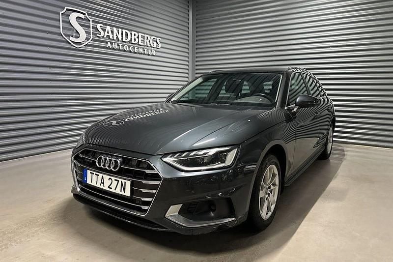 Grå Begagnad 2019 Audi A4 Proline Kombi | 239 500 kr (Marknadspris) - Bild 1/4
