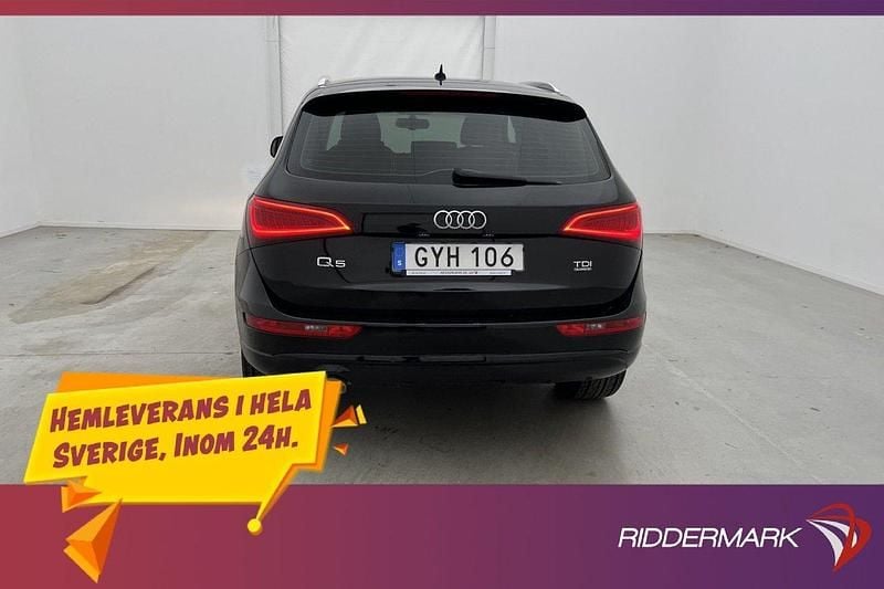 Svart Begagnad 2013 Audi Q5 SUV | 158 800 kr (Marknadspris) - Bild 1/4