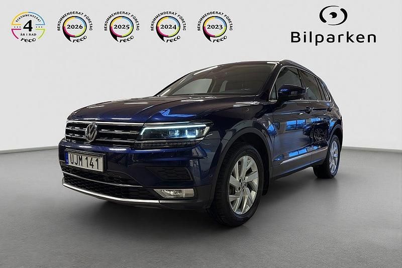 Begagnad VW Tiguan GT 190 HK (139 kW) 2017 Blå SUV