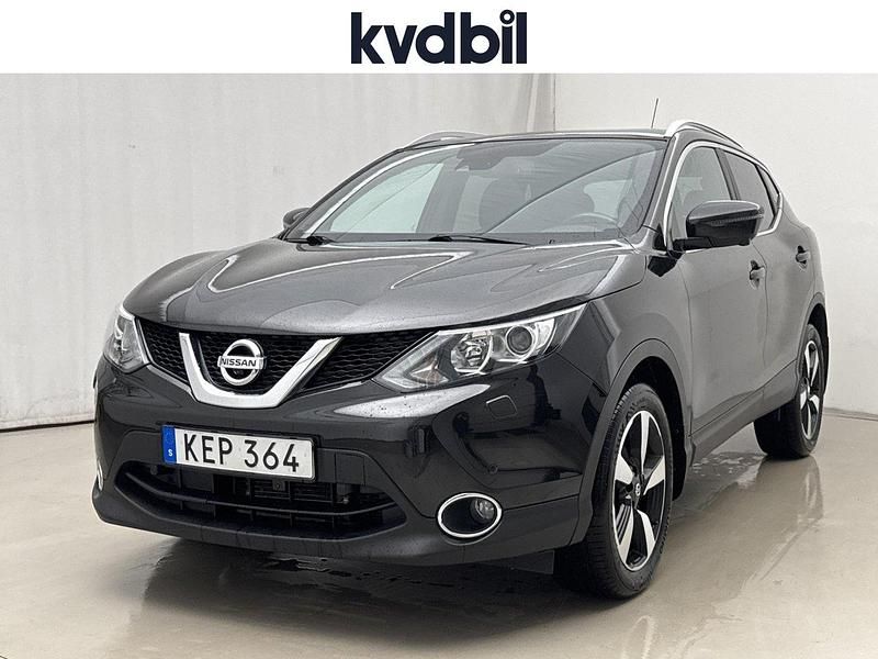 Svart Begagnad 2017 Nissan Qashqai SUV | 149 900 kr (Marknadspris) - Bild 1/3