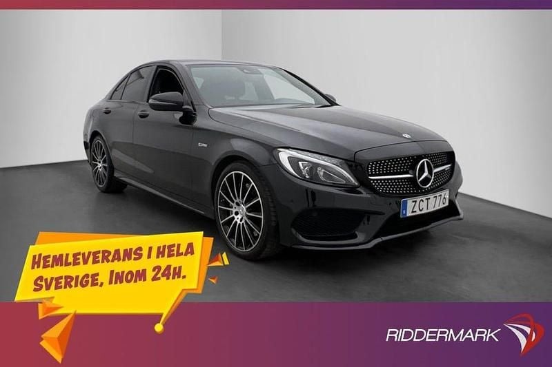 Begagnad Mercedes C43 AMG AMG 367 HK (269 kW) 2017 Svart Sedan