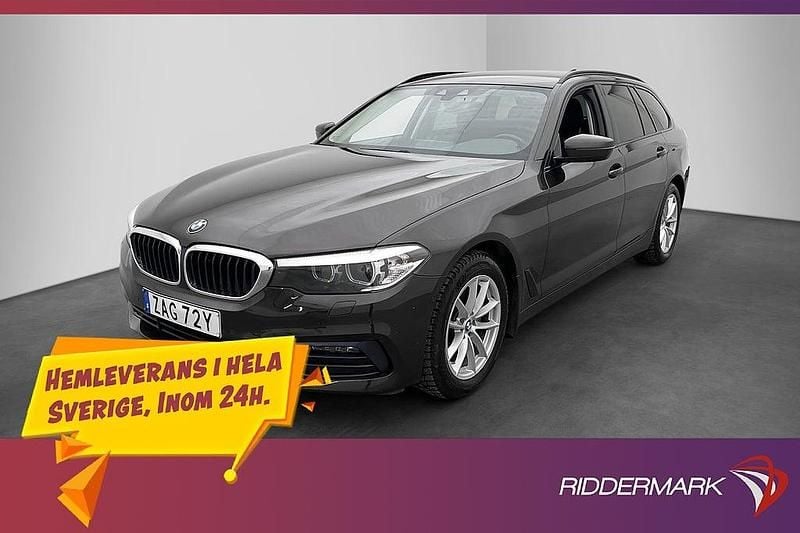 Brun Begagnad 2019 BMW 520 Sport Line Kombi | 214 900 kr (Bra pris) - Bild 1/3