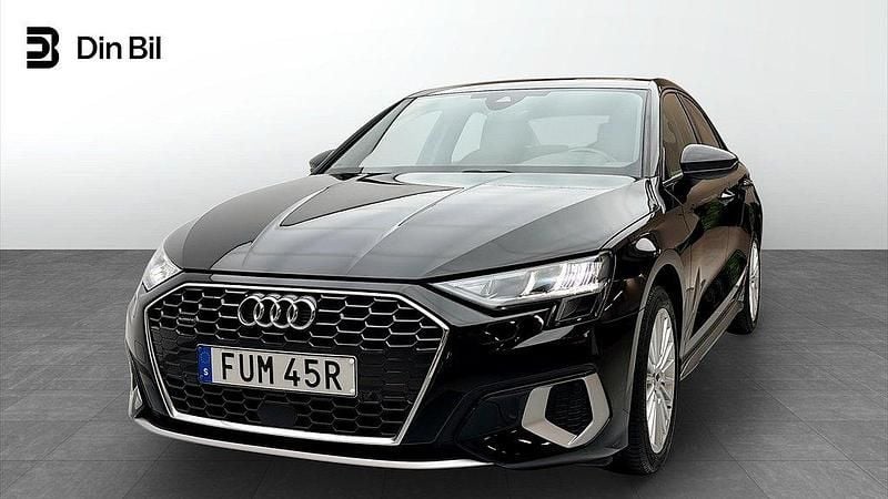 Brilliantsvart Begagnad 2022 Audi A3 Advanced Plus Sedan | 329 000 kr (Marknadspris) - Bild 1/4