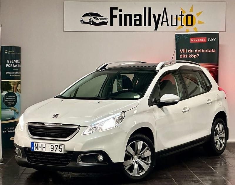 Vit Begagnad 2013 Peugeot 2008 SUV | 64 900 kr (Marknadspris) - Bild 1/4