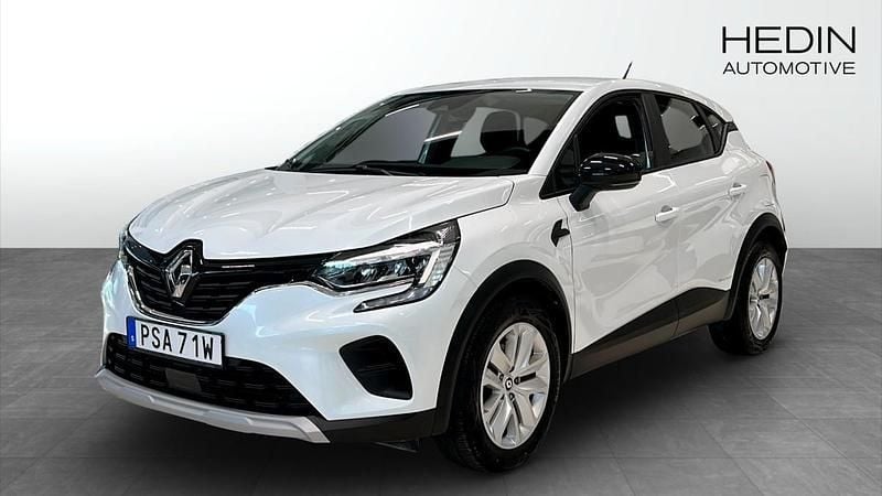 Vit (white) Begagnad 2022 Renault Captur Zen SUV | 229 800 kr (Marknadspris) - Bild 1/4