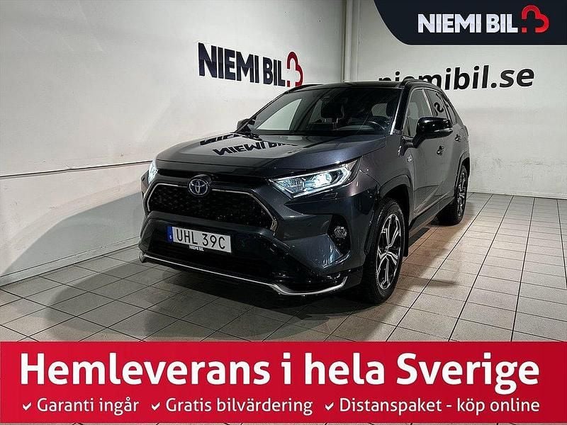 Grå Begagnad 2021 Toyota RAV4 Hybrid Premium SUV | 439 900 kr (Marknadspris) - Bild 1/3