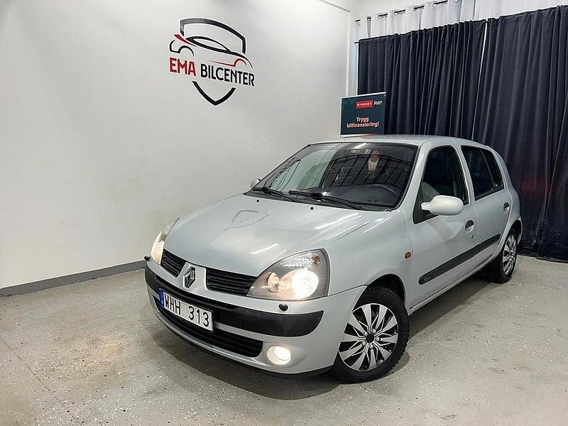 Grå Begagnad 2004 Renault Clio R.S. Halvkombi | 18 900 kr (Marknadspris) - Bild 1/4