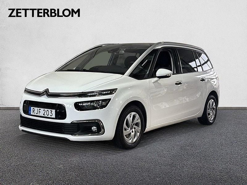 Vit Begagnad 2017 Citroën Grand C4 Picasso Minibuss | 149 900 kr (Marknadspris) - Bild 1/4