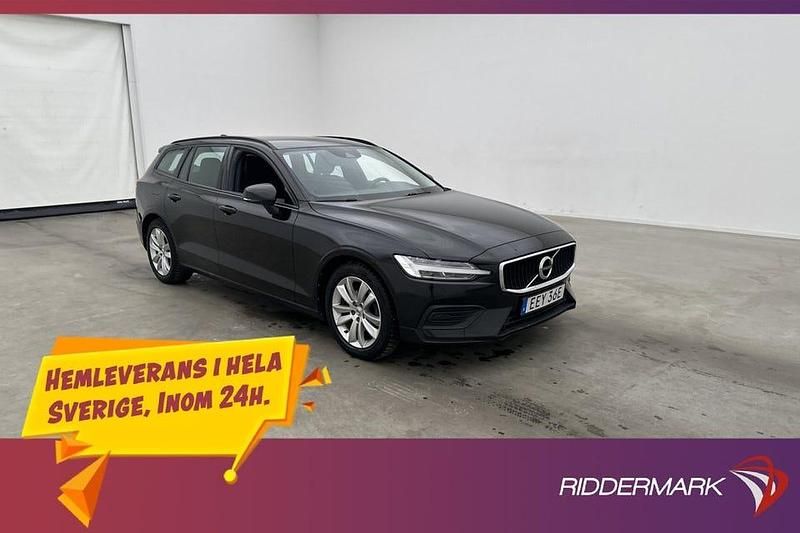 Svart Begagnad 2020 Volvo V60 Momentum Kombi | 227 900 kr (Marknadspris) - Bild 1/3