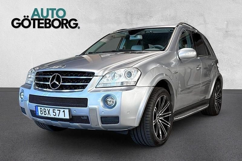 Begagnad Mercedes ML63 AMG AMG 510 HK (375 kW) 2006 Ljusblå SUV