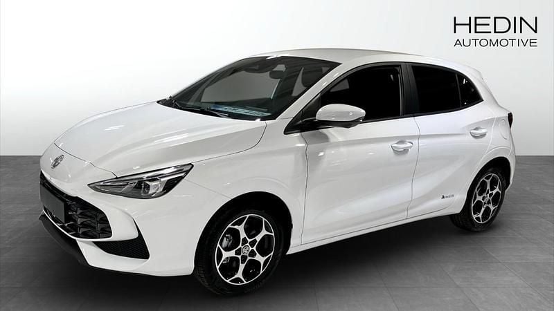 Vit Ny 2024 MG MG3 Luxury Halvkombi | 269 990 kr (Marknadspris) - Bild 1/4