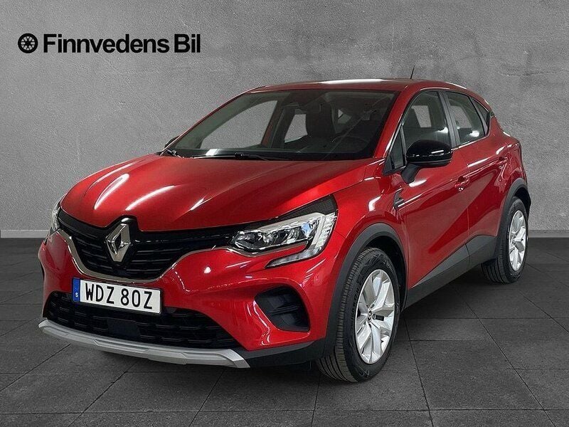 Röd Begagnad 2021 Renault Captur Zen SUV | 203 900 kr (Bra pris) - Bild 1/4