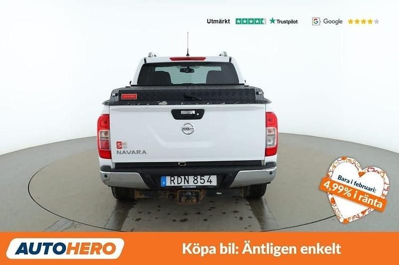 Begagnad Nissan Navara 360º 192 HK (141 kW) 2018 Vit Pickup