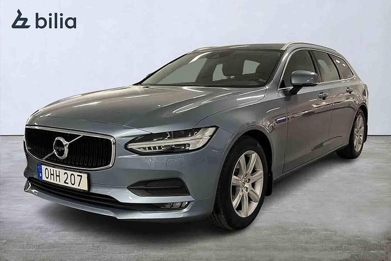 Begagnad Volvo V90 2017 Blå Kombi