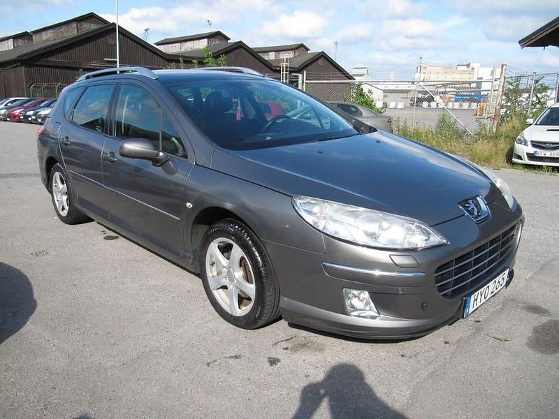 Grå Begagnad 2009 Peugeot 407 Kombi | 18 500 kr (Marknadspris) - Bild 1/4