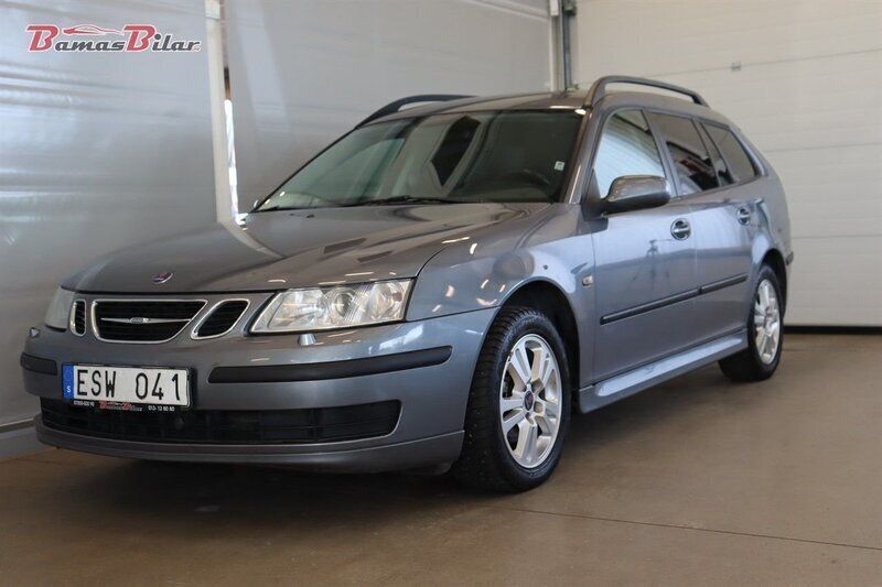 Brun Begagnad 2007 Saab 9-3 Linear Kombi | 34 900 kr (Marknadspris) - Bild 1/4