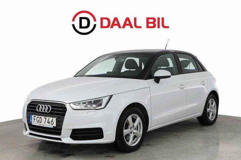 Begagnad Audi A1 Sportback Sport 125 HK (91 kW) 2015 Vit Halvkombi