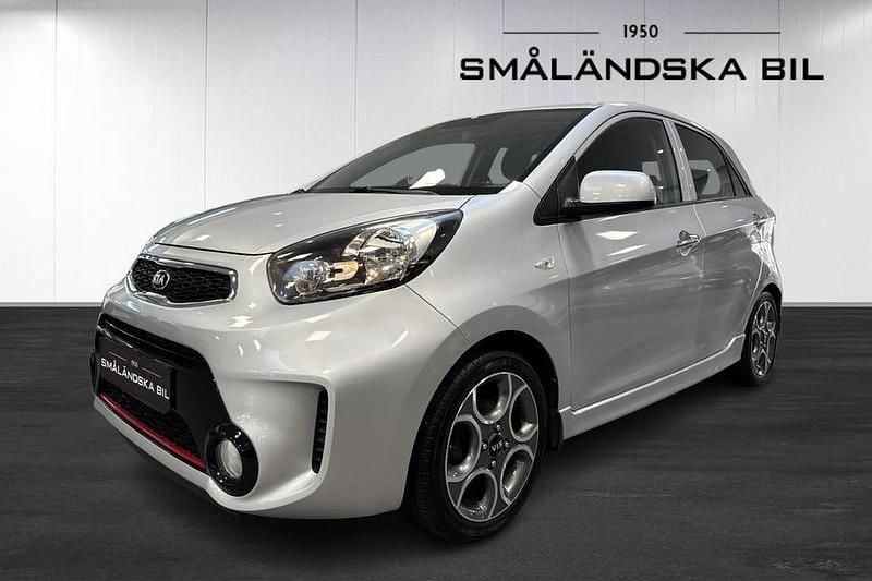 Grå Begagnad 2016 Kia Picanto Halvkombi | 79 000 kr (Marknadspris) - Bild 1/4