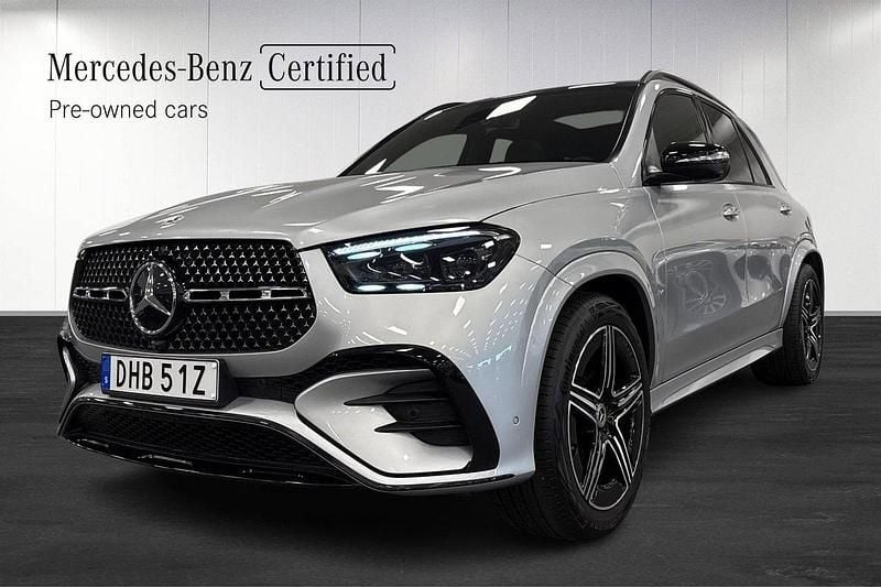 Silver (hightech silver metallic) Begagnad 2024 Mercedes GLE350 AMG SUV | 969 000 kr (Lite dyr) - Bild 1/4