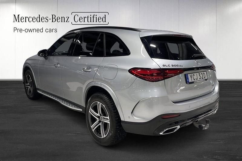 Begagnad Mercedes GLC300e AMG 333 HK (244 kW) 2024 Silver Halvkombi