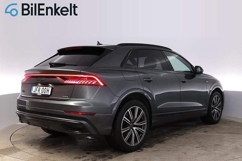 Begagnad Audi Q8 S-Line 344 HK (253 kW) 2022 Grå SUV