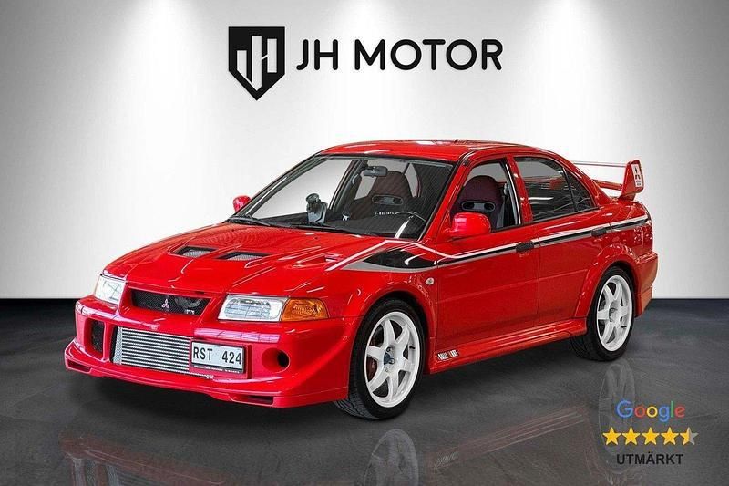 Röd Begagnad 2000 Mitsubishi Lancer Sedan | 999 900 kr - Bild 1/4