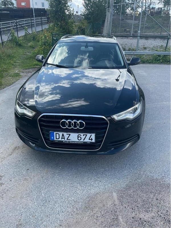 Svart Begagnad 2012 Audi A6 Proline Kombi | 89 000 kr (Bra pris) - Bild 1/4