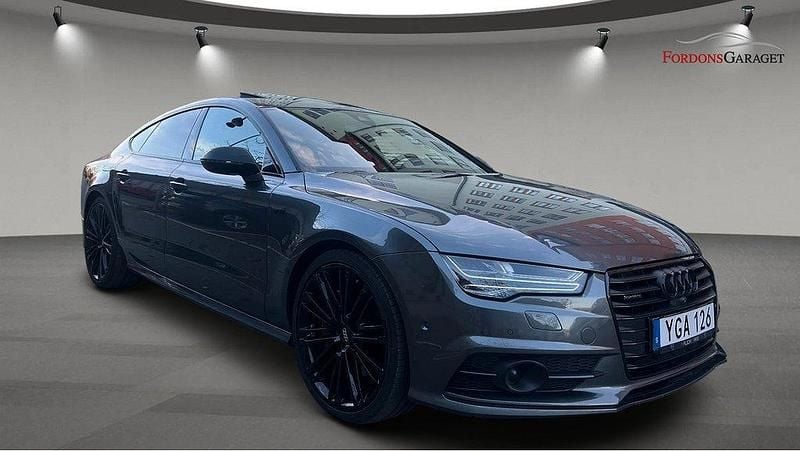 Grå Begagnad 2016 Audi A7 Sportback Competition Halvkombi | 389 900 kr - Bild 1/4