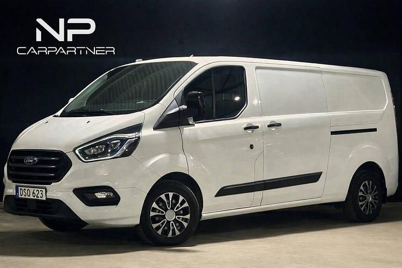 Vit Begagnad 2022 Ford Transit Custom | 169 900 kr (Bra pris) - Bild 1/4