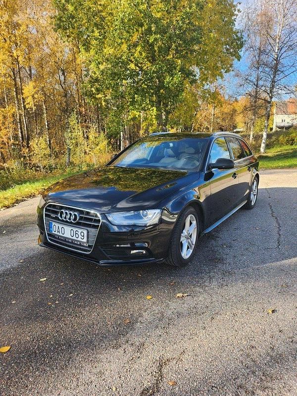 Svart Begagnad 2014 Audi A4 Kombi | 85 000 kr (Marknadspris) - Bild 1/4