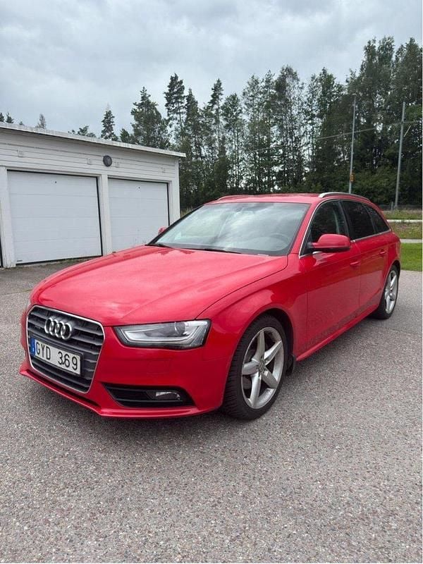 Röd Begagnad 2013 Audi A4 Comfort Kombi | 98 900 kr (Bra pris) - Bild 1/4